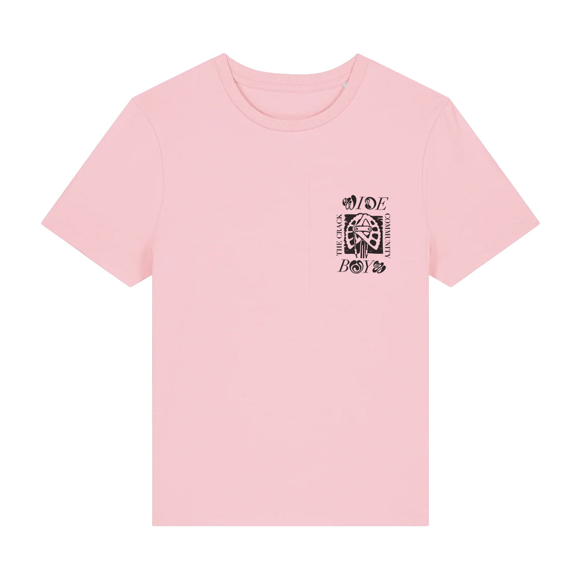 Women's Flower Fist T-shirt, Pink