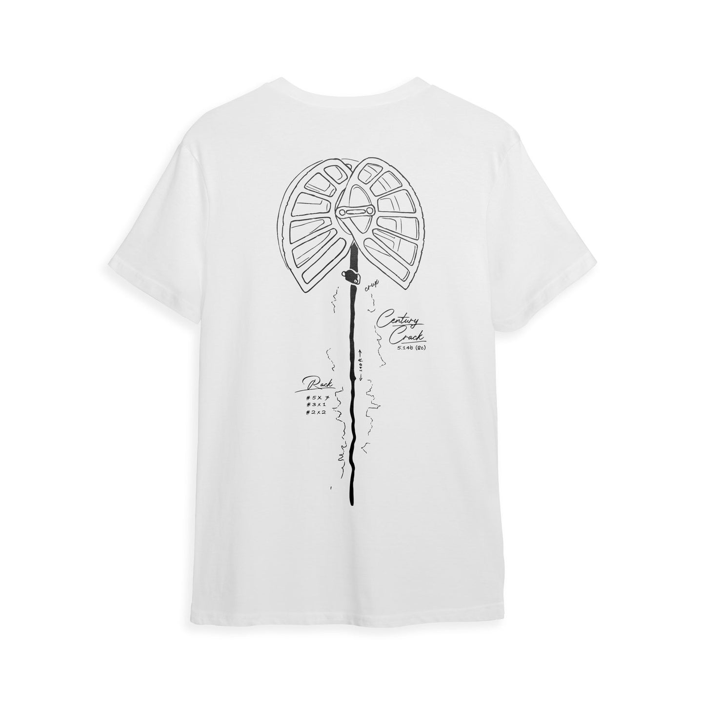 Century Crack T-shirt, White