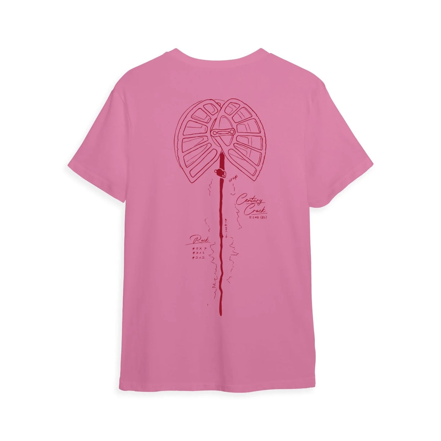Century Crack T-shirt, Pink